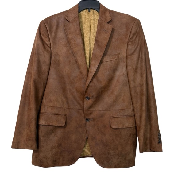Men’s Cremieux Suede Poly Sports Blazer - Picture 1 of 7